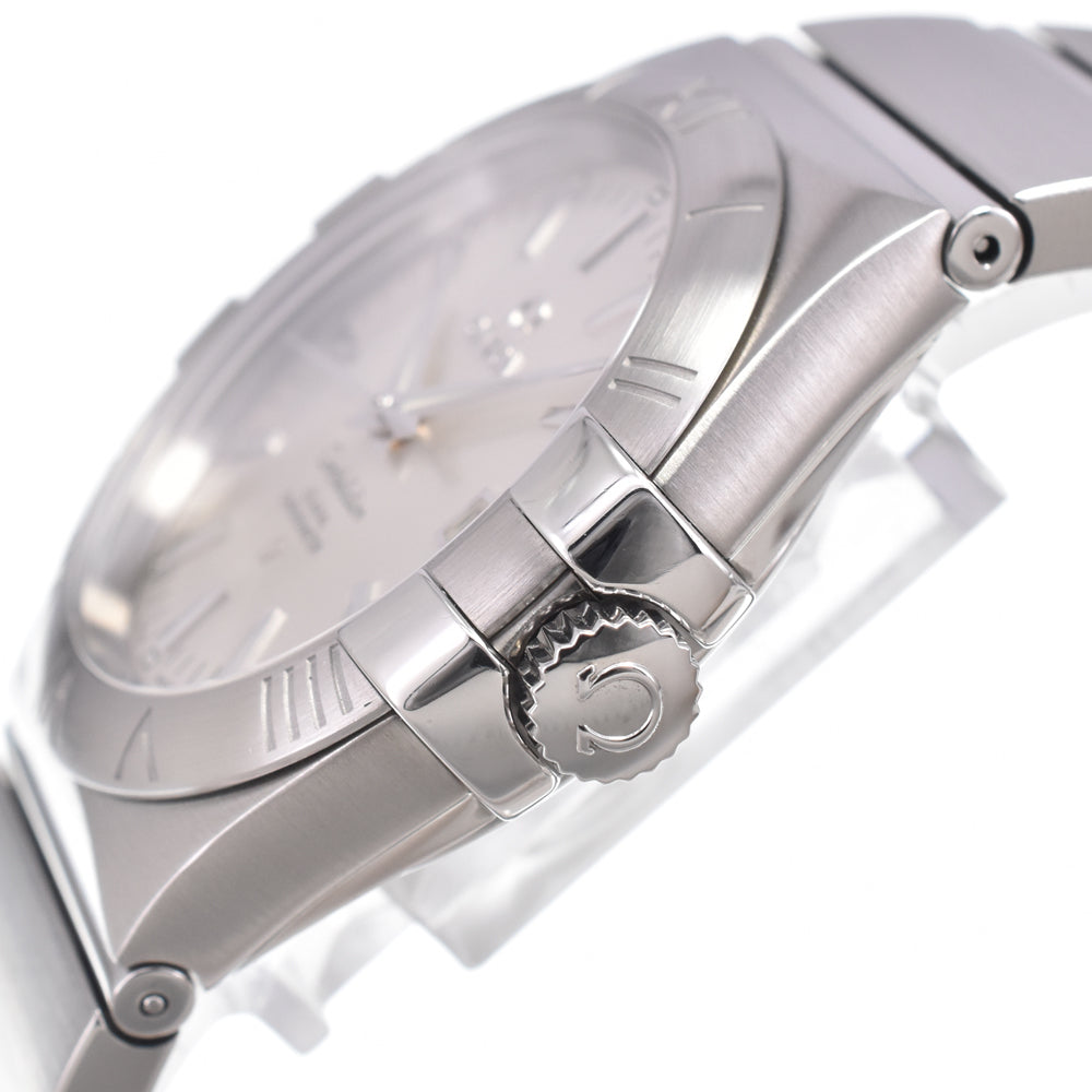 with paper OMEGA Constellation Coaxial 123.10.35.20.02.001 Silver Dial Automatic Men's
 Watch L#151022