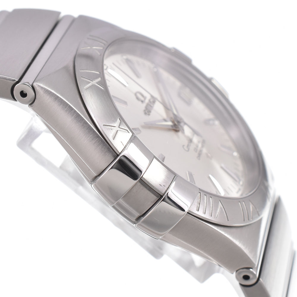 with paper OMEGA Constellation Coaxial 123.10.35.20.02.001 Silver Dial Automatic Men's
 Watch L#151022