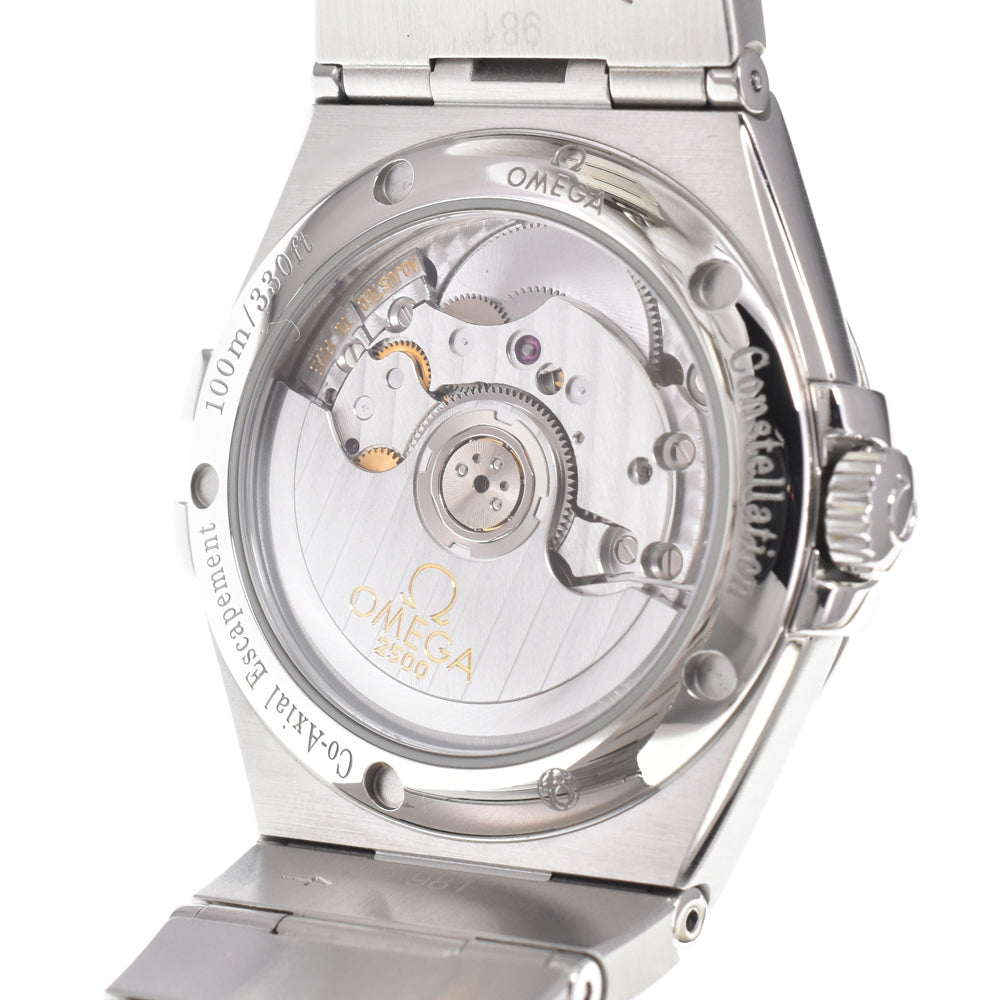 with paper OMEGA Constellation Coaxial 123.10.35.20.02.001 Silver Dial Automatic Men's
 Watch L#151022