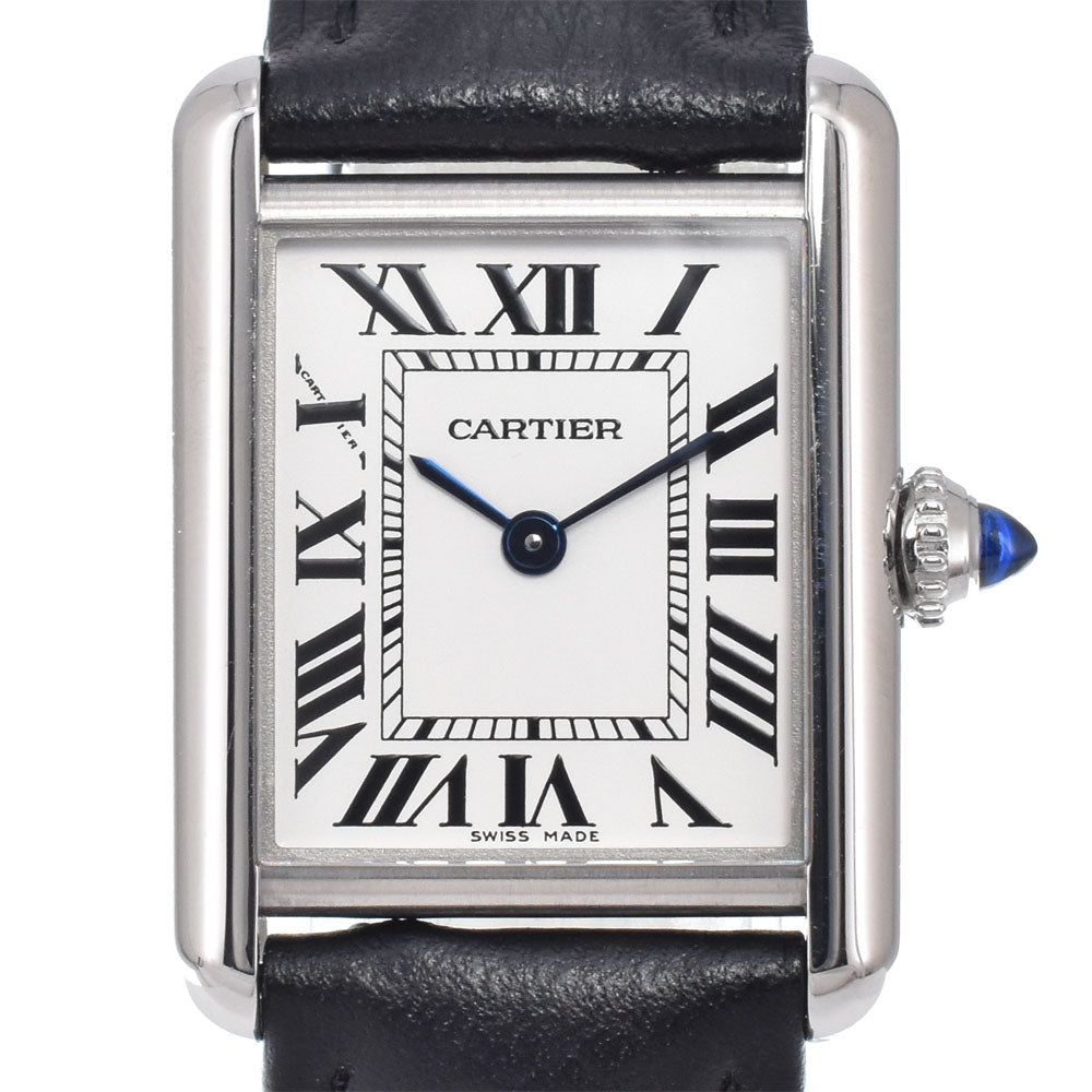 with paper CARTIER tank mast WSTA0135 Silver Dial Quartz Ladies
 Watch M#151025