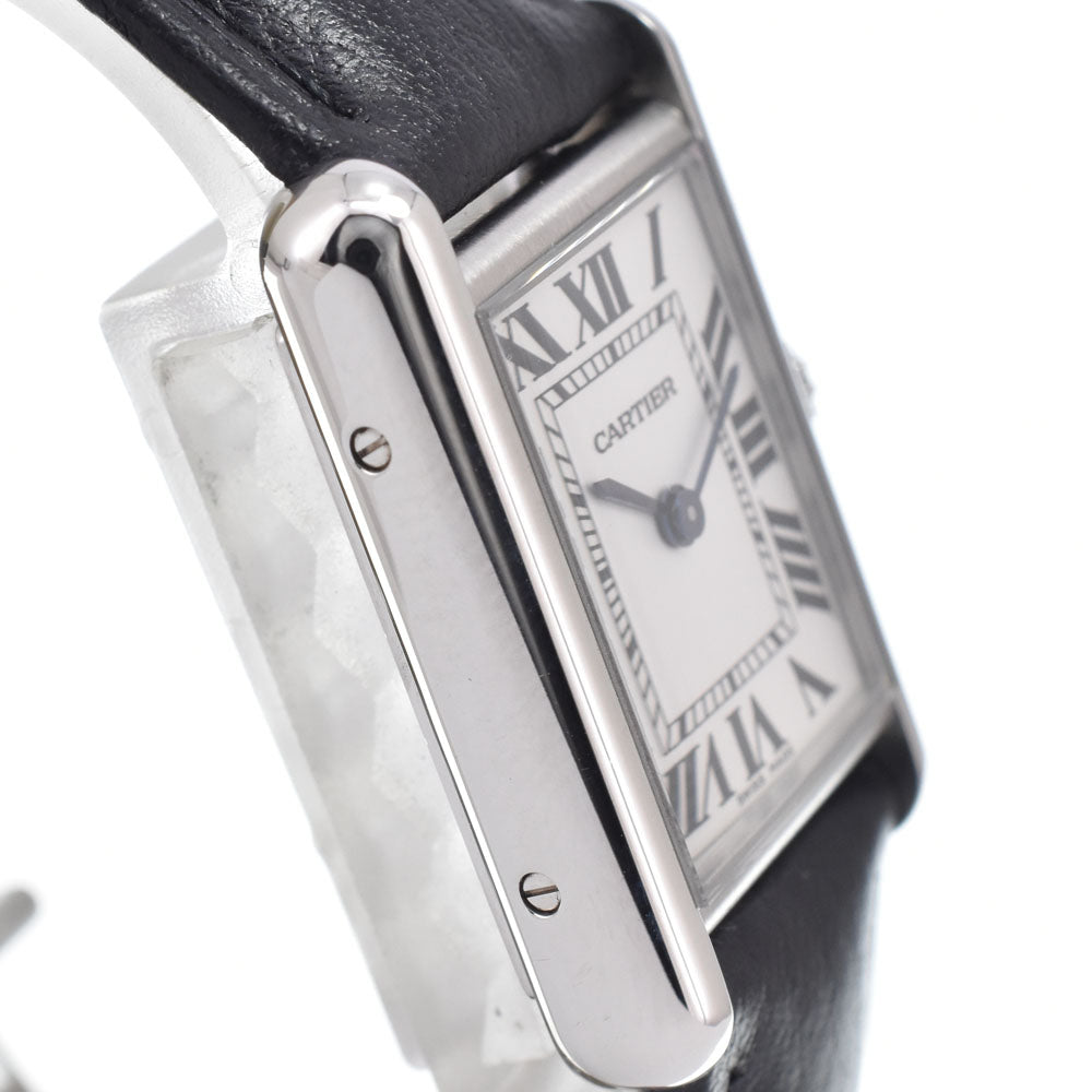 with paper CARTIER tank mast WSTA0135 Silver Dial Quartz Ladies
 Watch M#151025