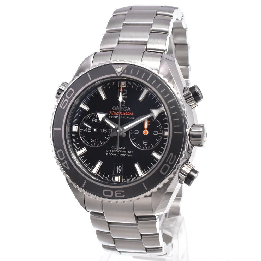with paper OMEGA Seamaster Planet Ocean 232.30.46.51.01.001 black Dial Automatic Men's
 Watch L#151027