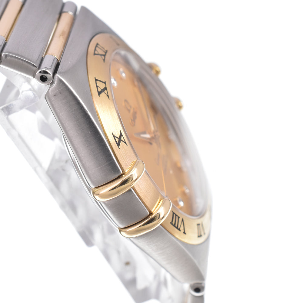 with paper OMEGA Constellation CO-AXIAL 111.20.36.20.58.001 11P Diamond gold Dial Automatic Men's
 Watch L#151028