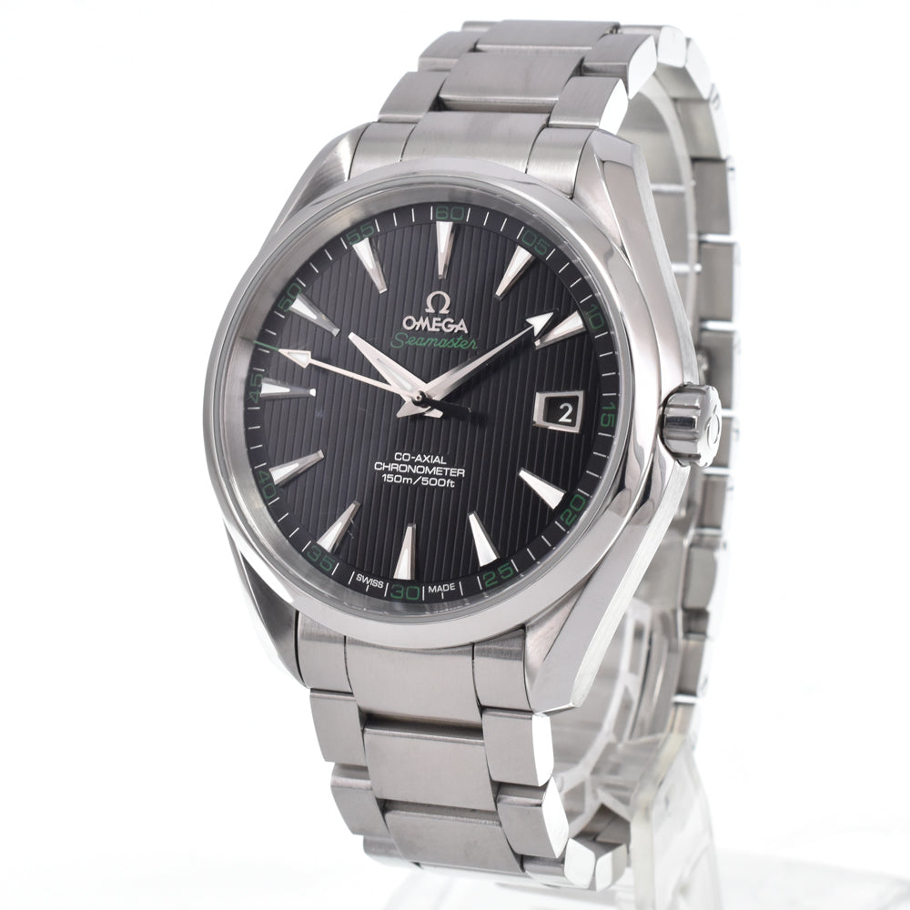 with paper OMEGA Seamaster Aqua Terra 231.10.42.21.01.001 black Dial Automatic Men's
 Watch N#151029
