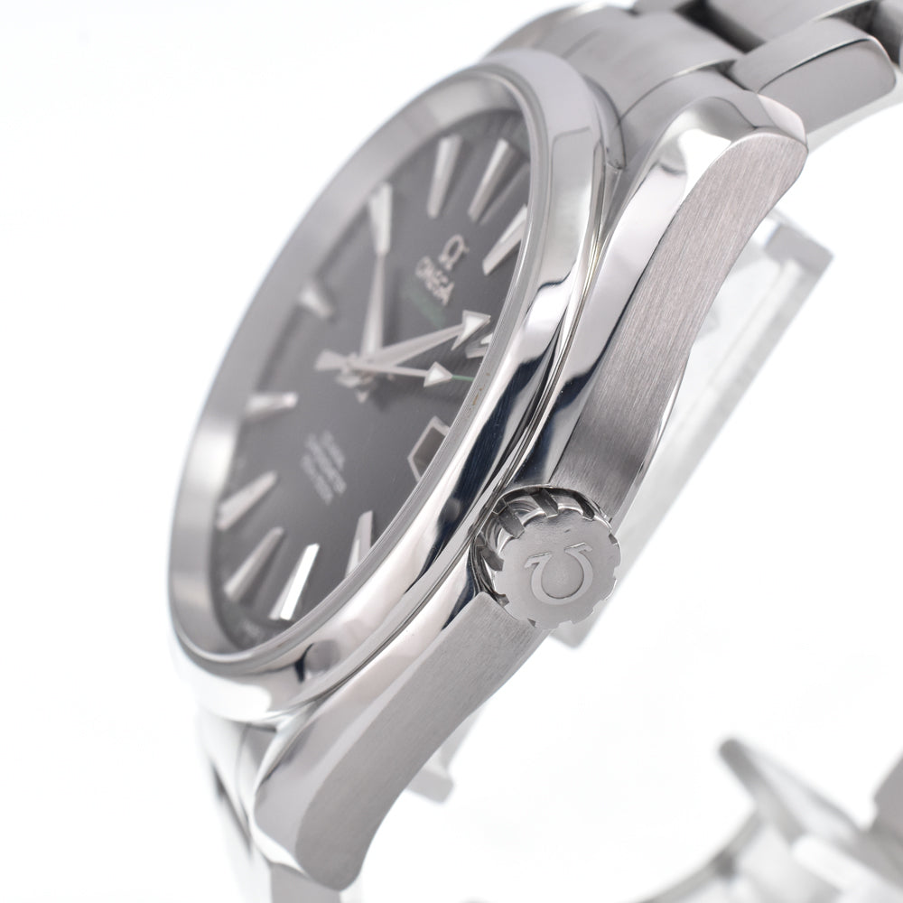 with paper OMEGA Seamaster Aqua Terra 231.10.42.21.01.001 black Dial Automatic Men's
 Watch N#151029