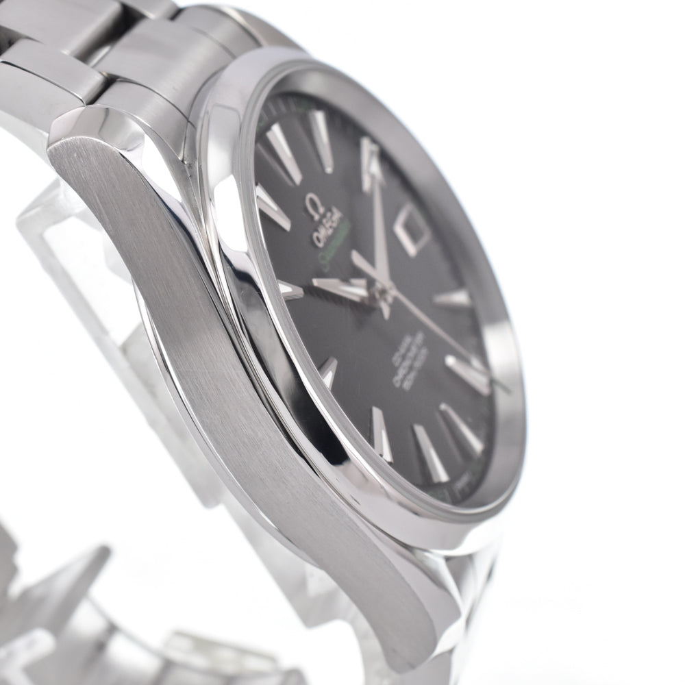with paper OMEGA Seamaster Aqua Terra 231.10.42.21.01.001 black Dial Automatic Men's
 Watch N#151029