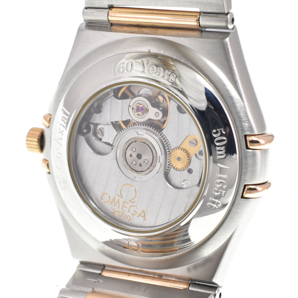 with paper OMEGA Constellation 111.20.36.20.52.001 11P Diamond Silver Dial Automatic Men's
 Watch M#151036