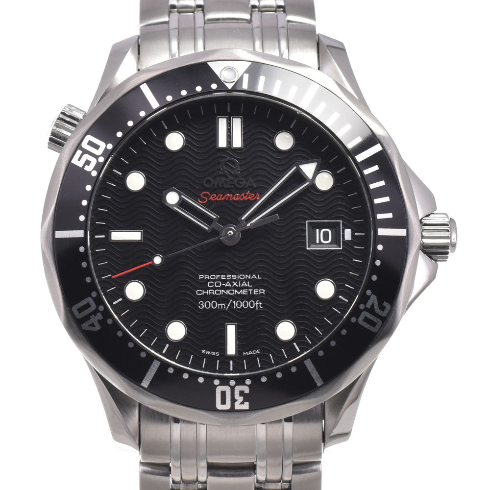 with paper OMEGA Seamaster Coaxial 212.30.41.20.01.002 Date black Dial Automatic Men's
 Watch M#151038