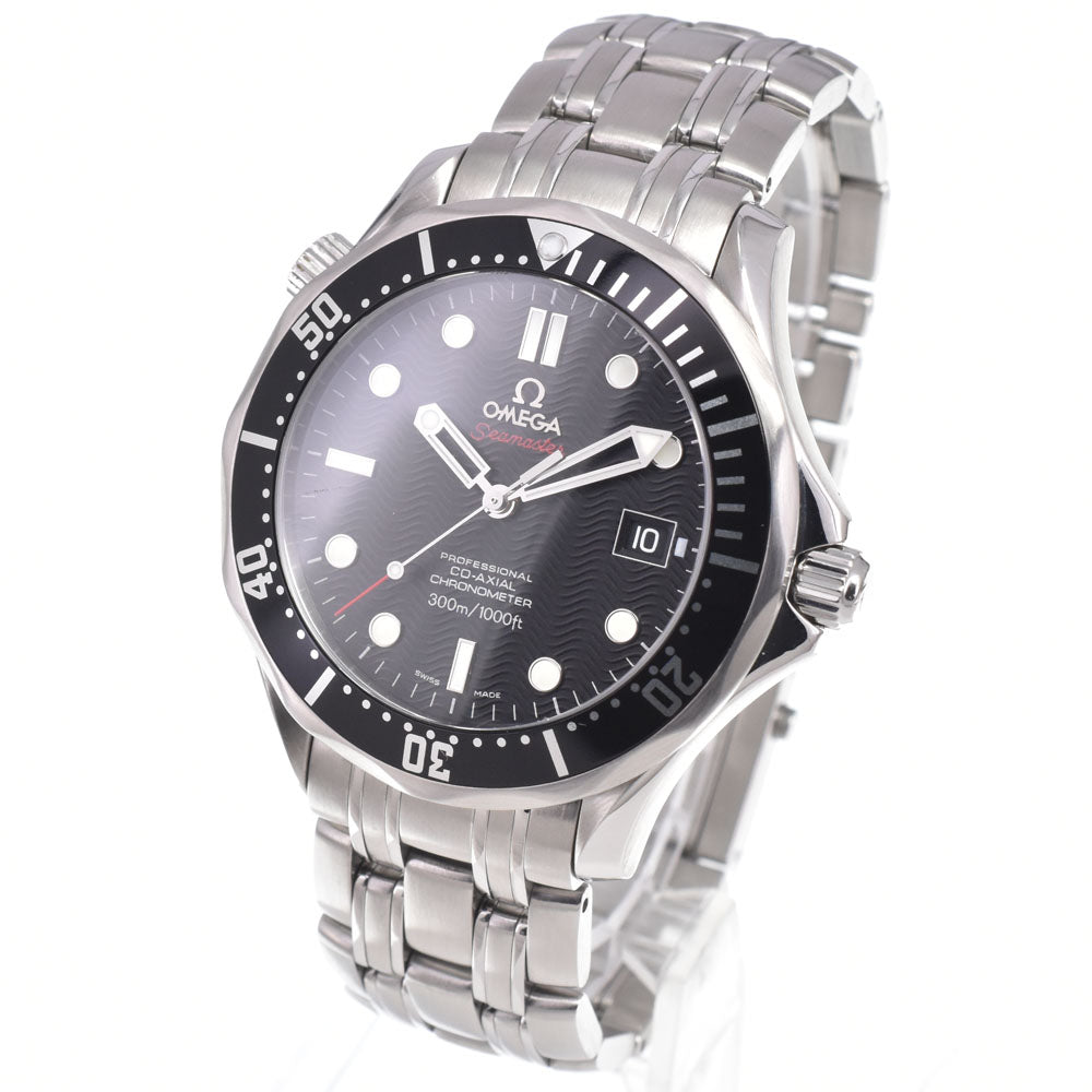 with paper OMEGA Seamaster Coaxial 212.30.41.20.01.002 Date black Dial Automatic Men's
 Watch M#151038
