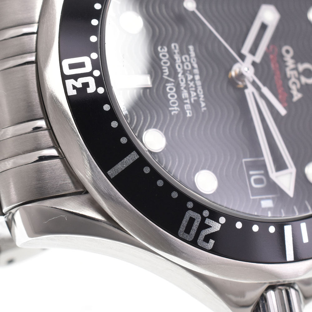 with paper OMEGA Seamaster Coaxial 212.30.41.20.01.002 Date black Dial Automatic Men's
 Watch M#151038