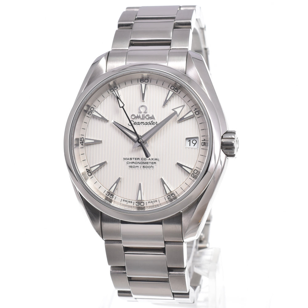 with paper OMEGA Seamaster Aqua Terra 231.10.39.21.02.002 Silver Dial Automatic Men's
 Watch L#151040