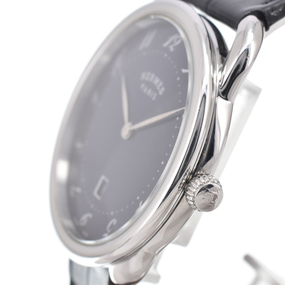 HERMES Arceau AR7Q.810 Date blue Dial Quartz Unisex
 Watch M#151042