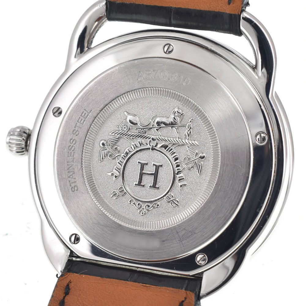 HERMES Arceau AR7Q.810 Date blue Dial Quartz Unisex
 Watch M#151042