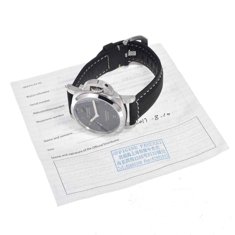 PANERAI Luminor Marina 1950 3 Days PAM01392 Date black Dial Automatic Men's
 Watch N#151044