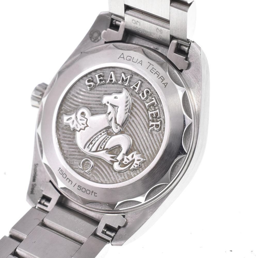 with paper OMEGA Seamaster Aqua Terra 220.10.28.60.54.001 white Dial Quartz Ladies
 Watch N#151046