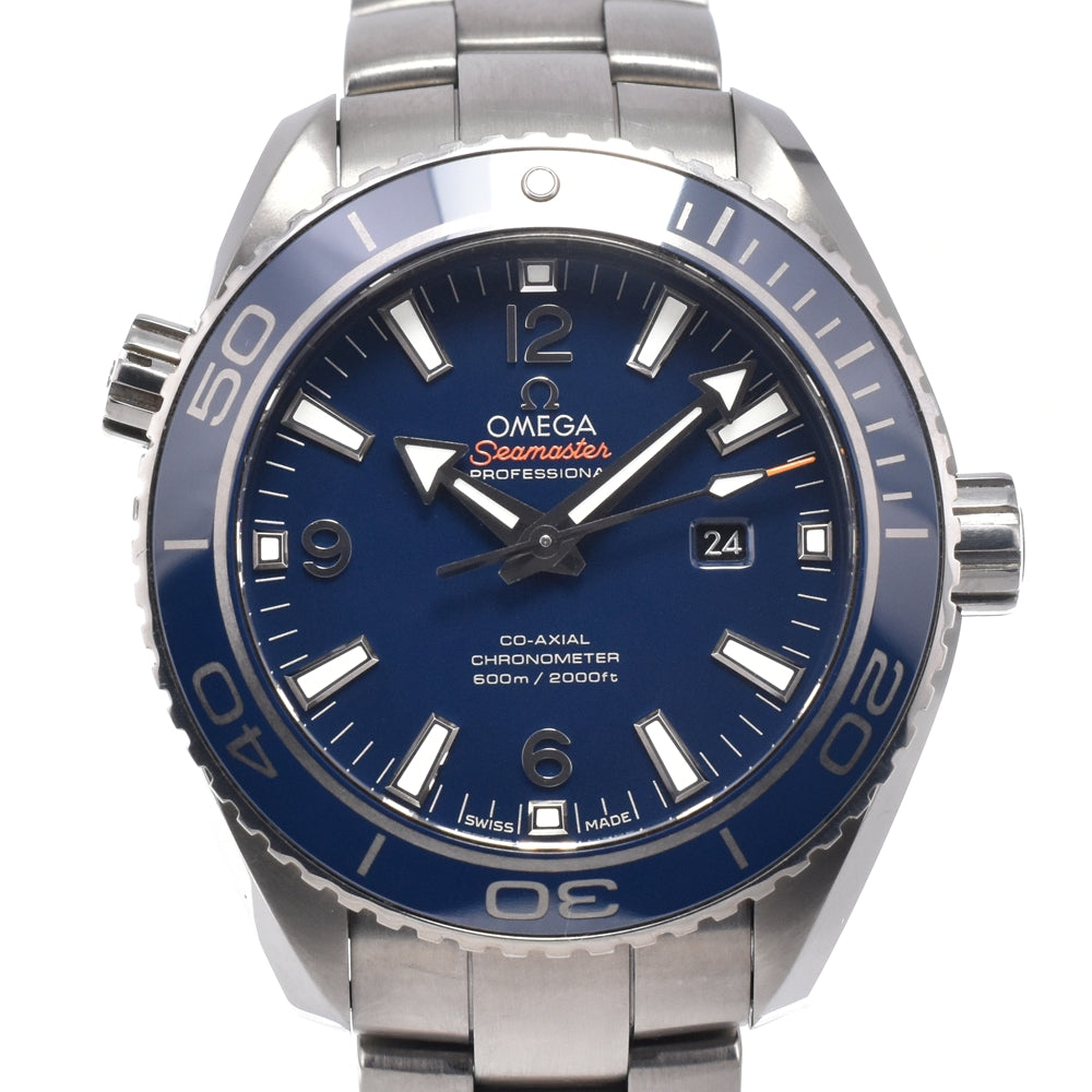 with paper OMEGA Seamaster Planet Ocean 600 232.90.38.20.03.001 blue Dial Automatic Unisex
 Watch L#151047