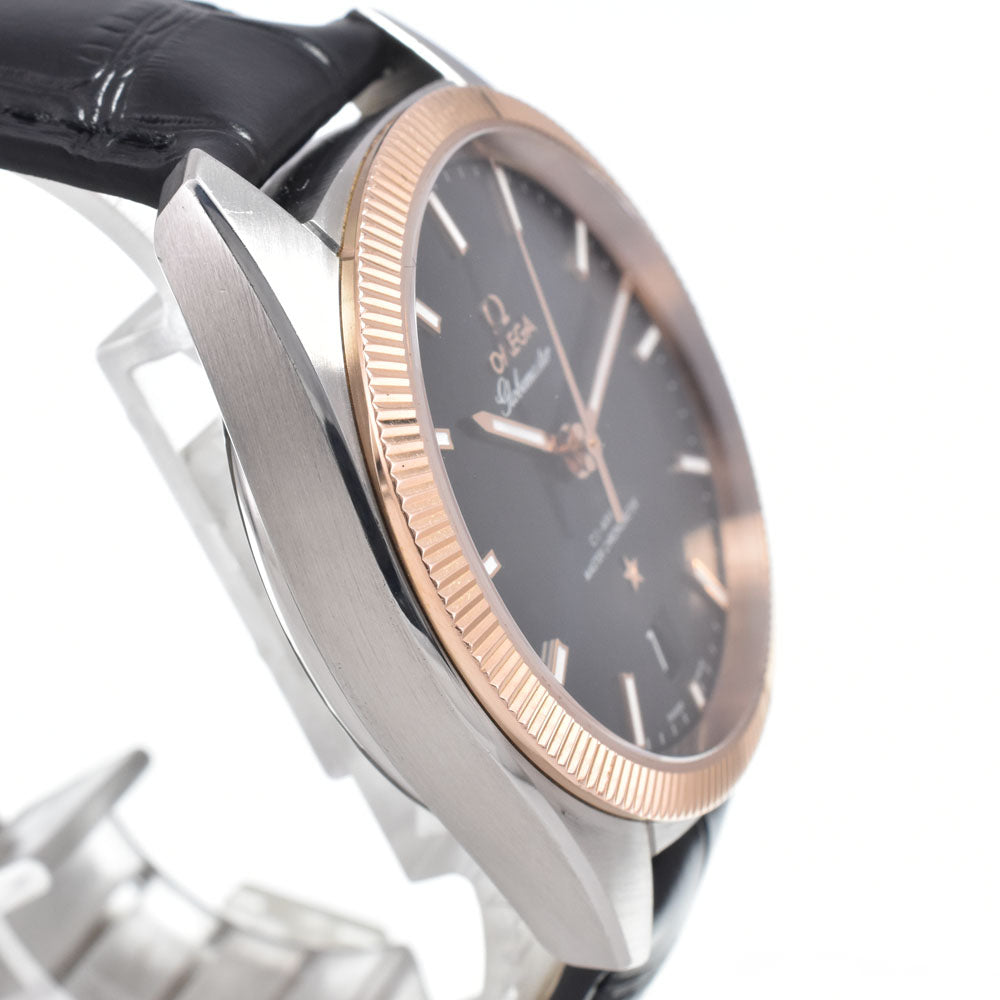 with paper OMEGA Constellation Globemaster 130.23.39.21.03.001 CO-AXIAL blue Dial Automatic Men's
 Watch N#151048