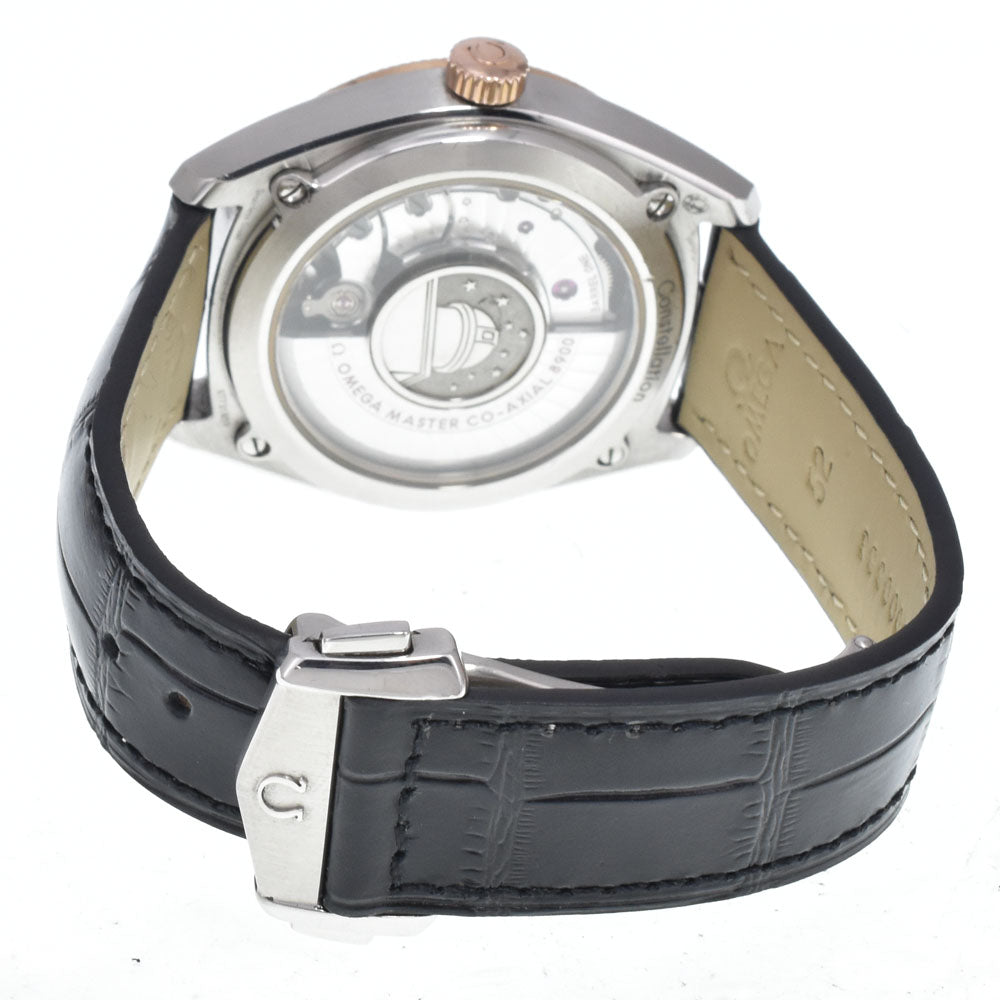 with paper OMEGA Constellation Globemaster 130.23.39.21.03.001 CO-AXIAL blue Dial Automatic Men's
 Watch N#151048