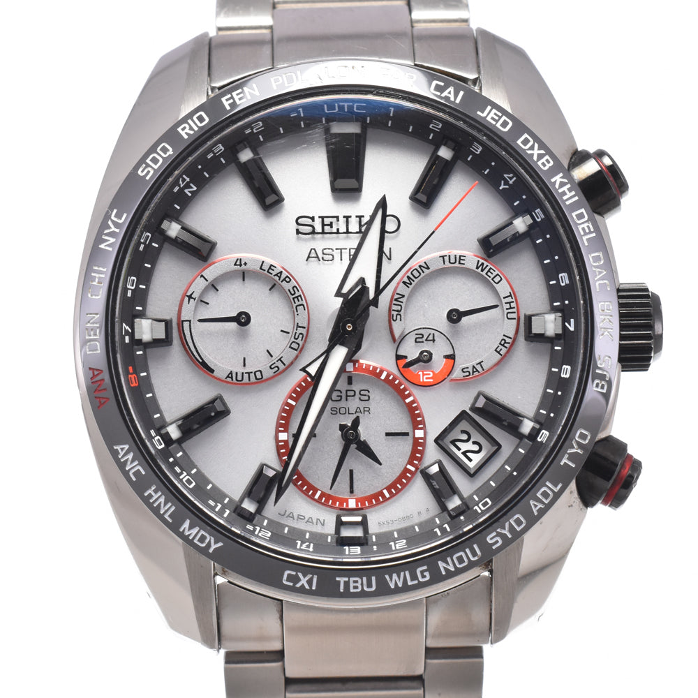 SEIKO Astron SBXC081/5X53-0BE0 Shohei Ohtani 2020 Model Silver Dial GPS Solar Men's
 Watch N#151052