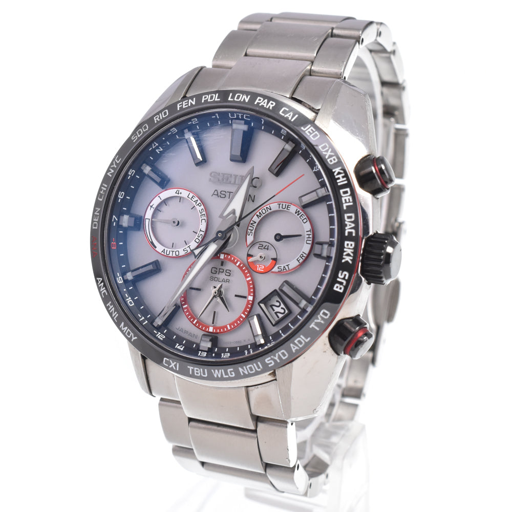 SEIKO Astron SBXC081/5X53-0BE0 Shohei Ohtani 2020 Model Silver Dial GPS Solar Men's
 Watch N#151052