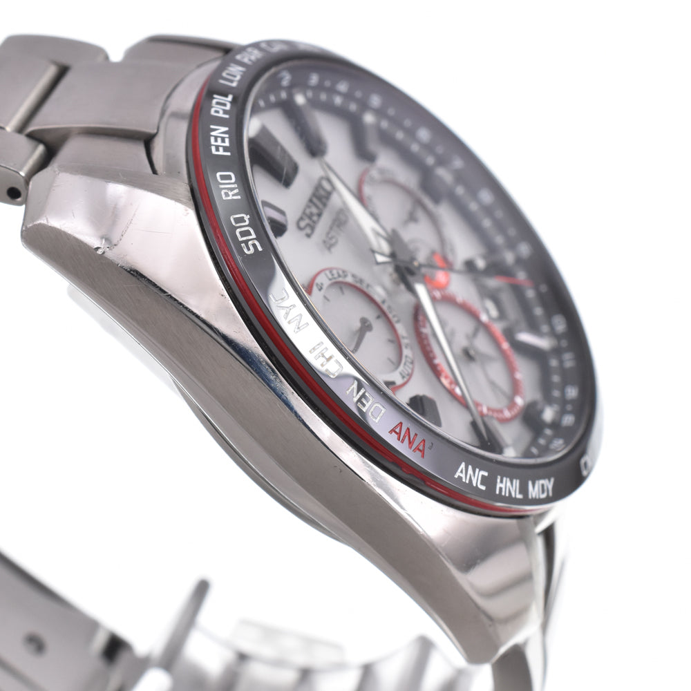 SEIKO Astron SBXC081/5X53-0BE0 Shohei Ohtani 2020 Model Silver Dial GPS Solar Men's
 Watch N#151052