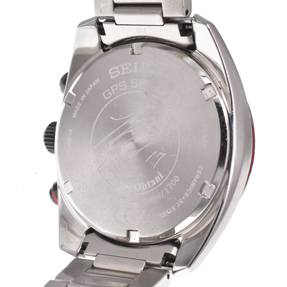 SEIKO Astron SBXC081/5X53-0BE0 Shohei Ohtani 2020 Model Silver Dial GPS Solar Men's
 Watch N#151052