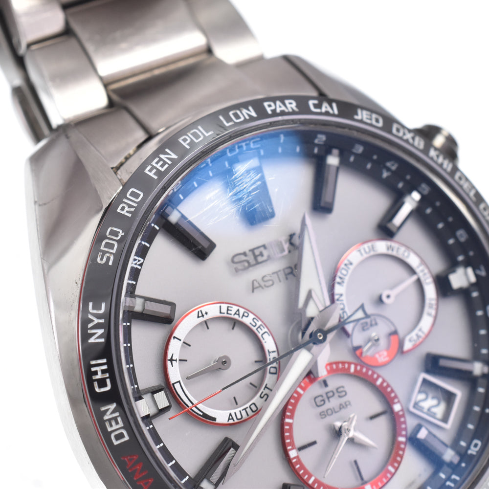 SEIKO Astron SBXC081/5X53-0BE0 Shohei Ohtani 2020 Model Silver Dial GPS Solar Men's
 Watch N#151052