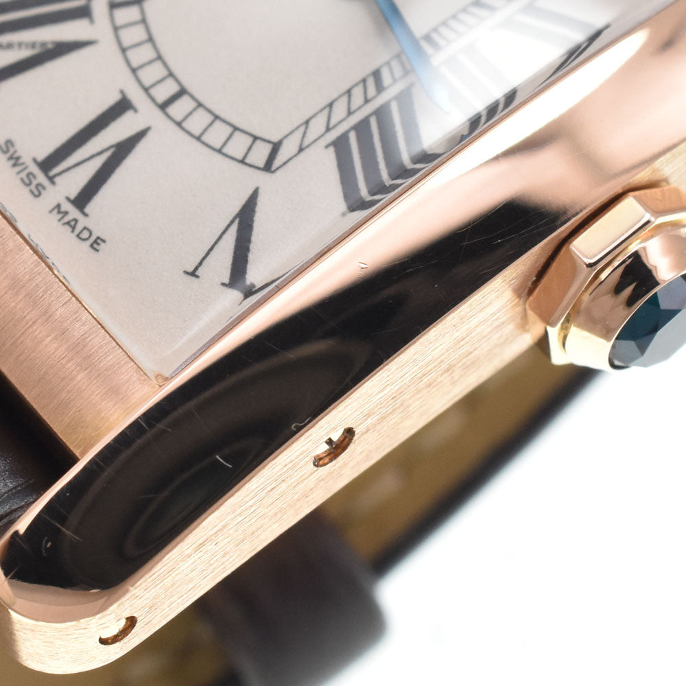 with paper CARTIER Tank American SM W2607456 Silver Dial Quartz Ladies
 Watch M#151054