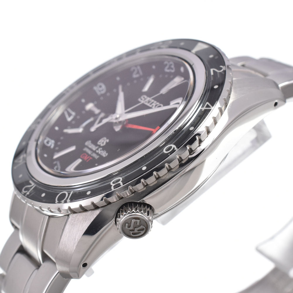 with paper SEIKO Grand Seiko SBGE001/9R66-0AA0 black Dial Spring drive Men's
 Watch M#151055