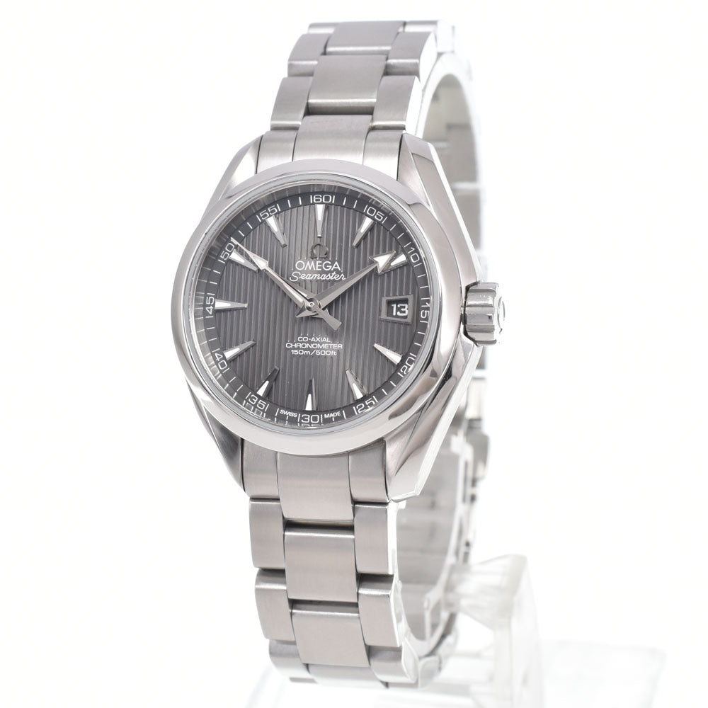 with paper OMEGA Seamaster 231.10.30.20.06.001 Grey Dial Automatic Ladies
 Watch L#151057