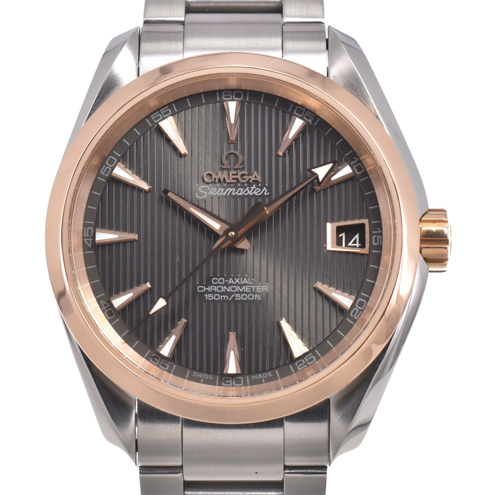 with paper OMEGA Seamaster Aqua Terra 120m 231.20.39.21.06.003 Date gray Dial Automatic Men's
 Watch L#151059