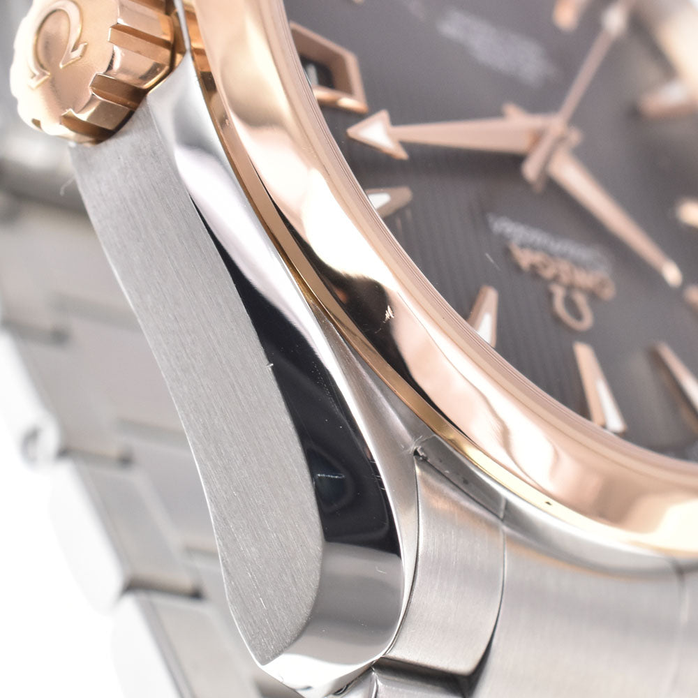 with paper OMEGA Seamaster Aqua Terra 120m 231.20.39.21.06.003 Date gray Dial Automatic Men's
 Watch L#151059