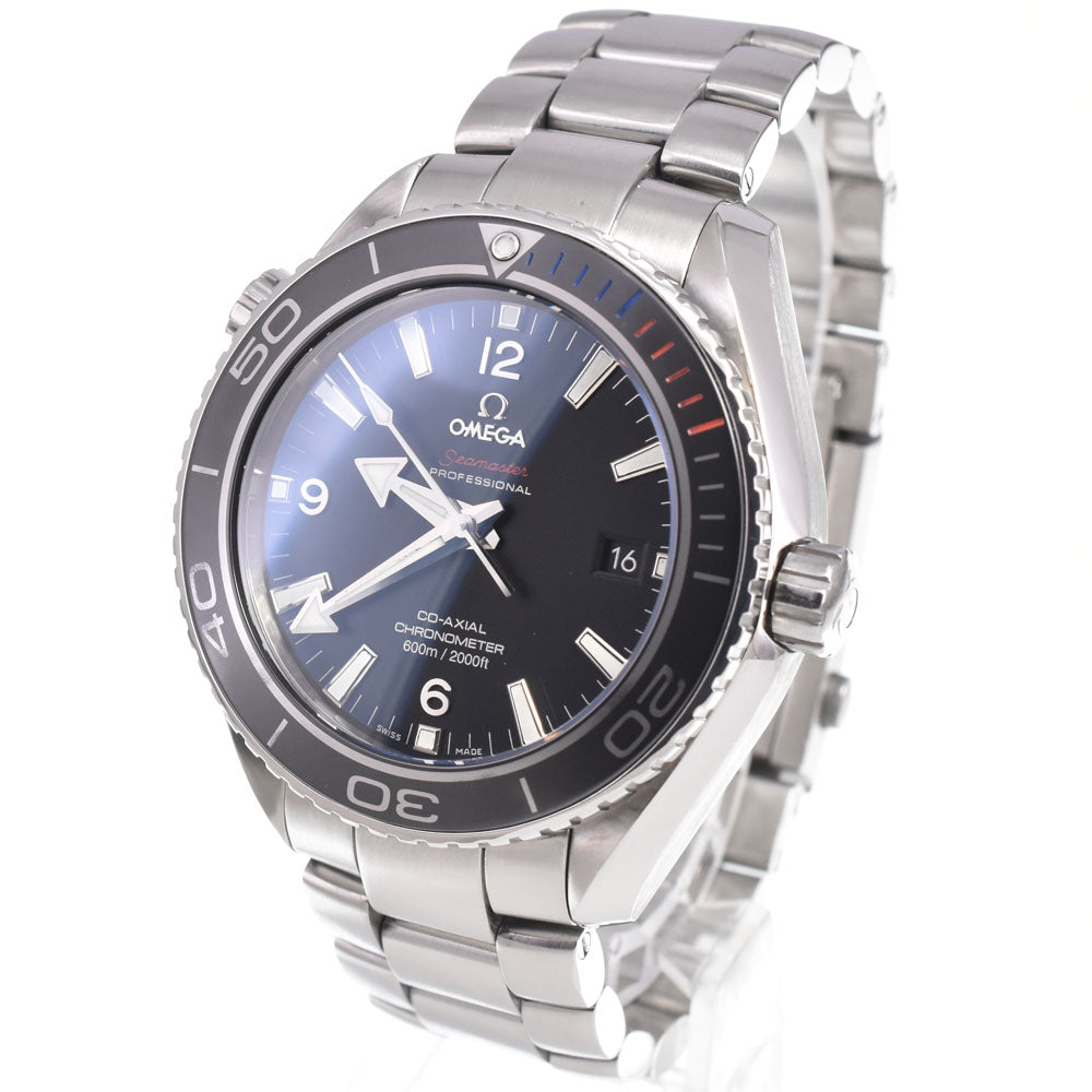 with paper OMEGA Seamaster Planet Ocean 522.30.46.21.01.001 Sochi 2014 Limited Edition black Dial Automatic Men's
 Watch L#151060