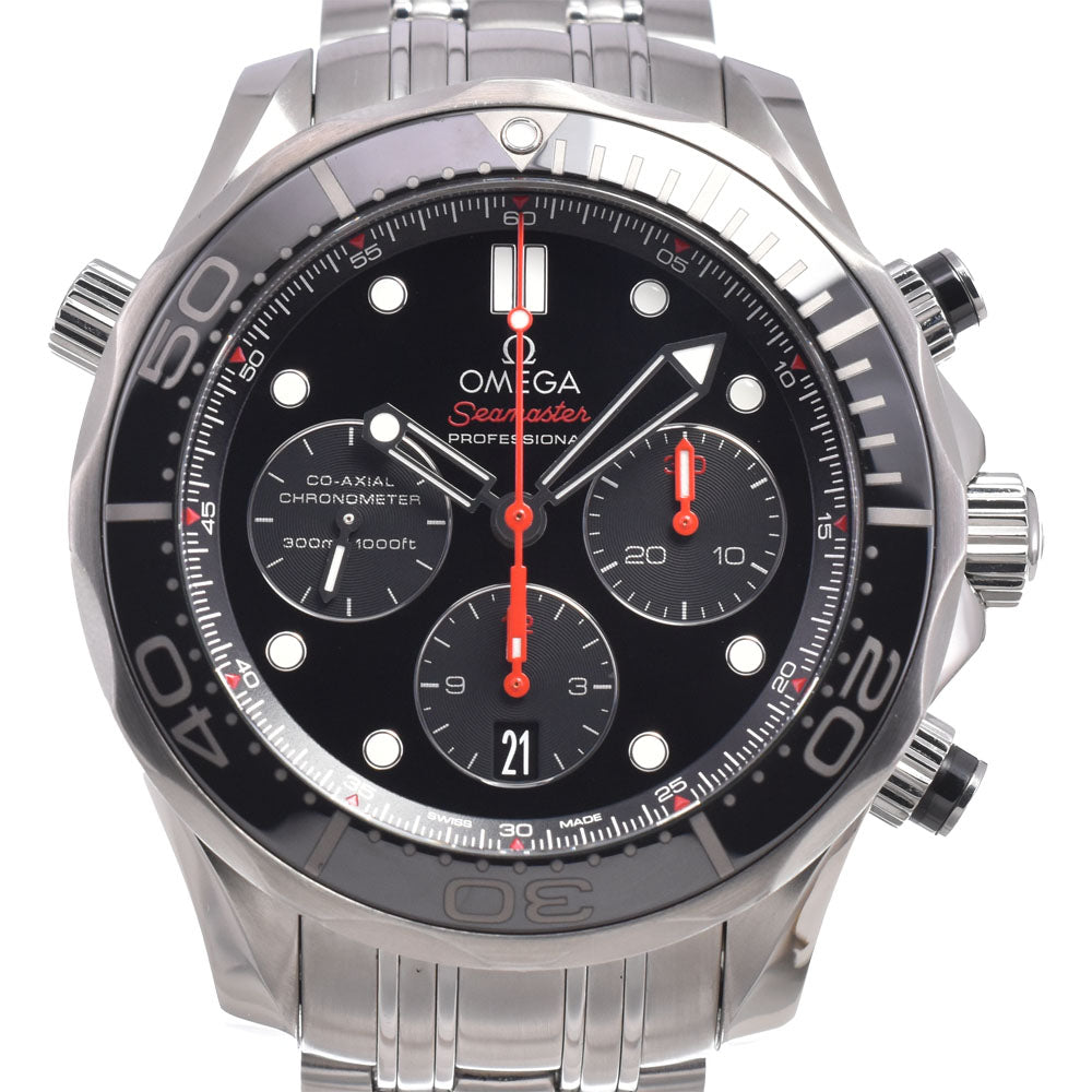 with paper OMEGA Seamaster diver 300 212.30.44.50.01.001 black Dial Automatic Men's
 Watch M#151064