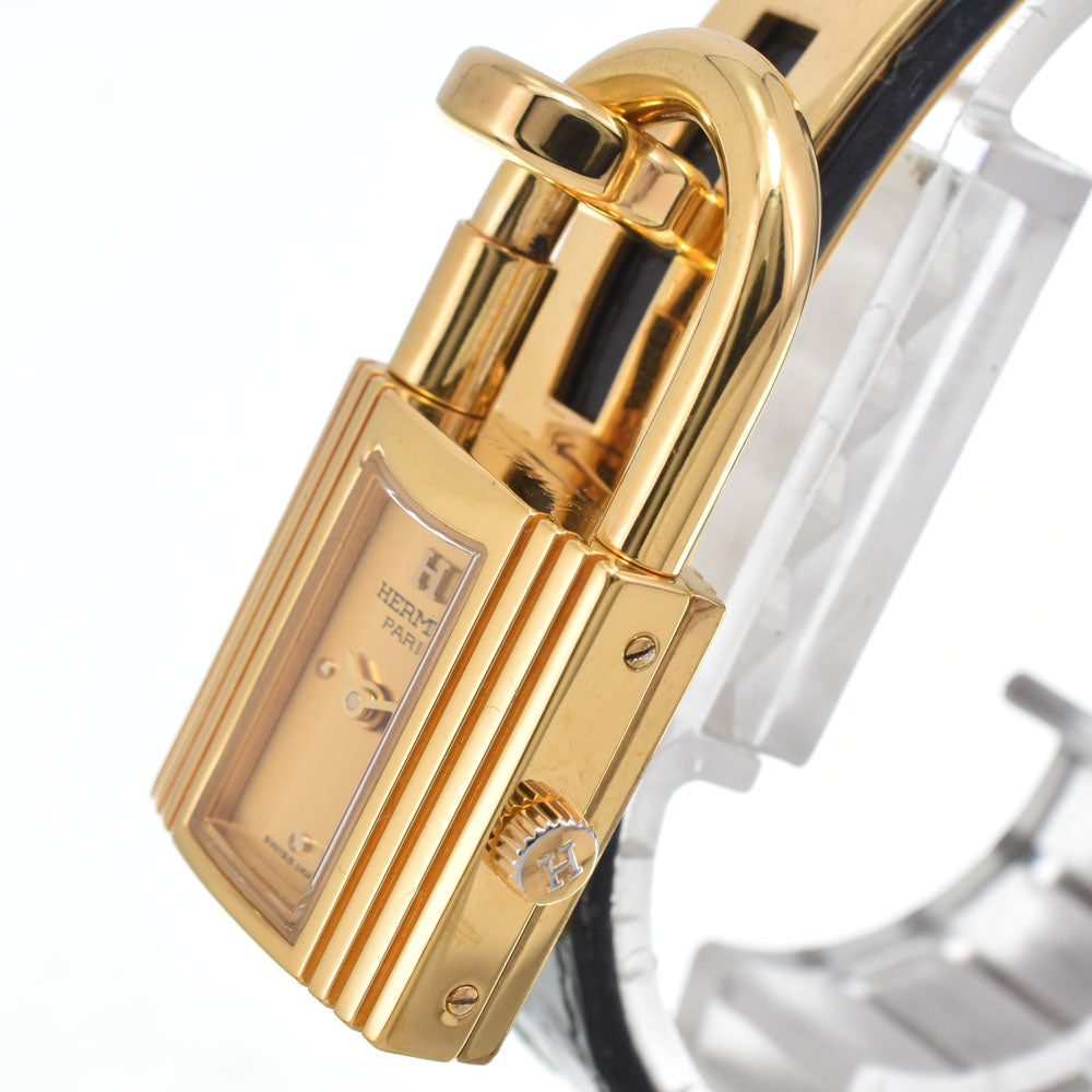HERMES Kelly watch KE1.201 gold Dial Quartz Ladies
 Watch O#151066
