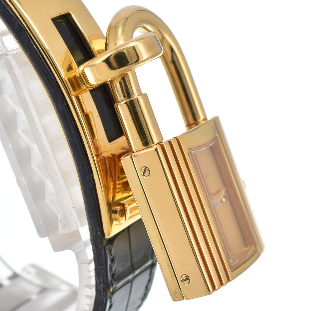 HERMES Kelly watch KE1.201 gold Dial Quartz Ladies
 Watch O#151066