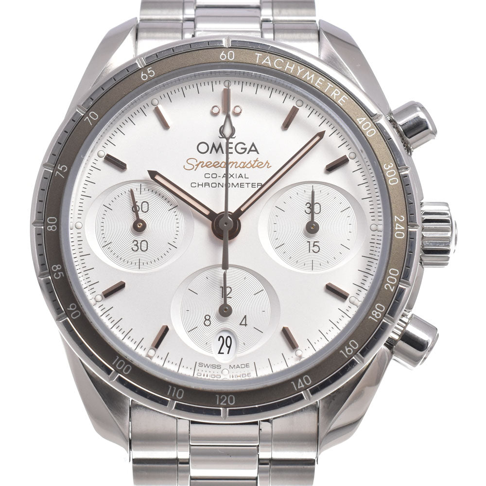 with paper OMEGA Speedmaster 324.30.38.50.02.001 Chronograph Silver Dial Automatic Men's
 Watch L#151072