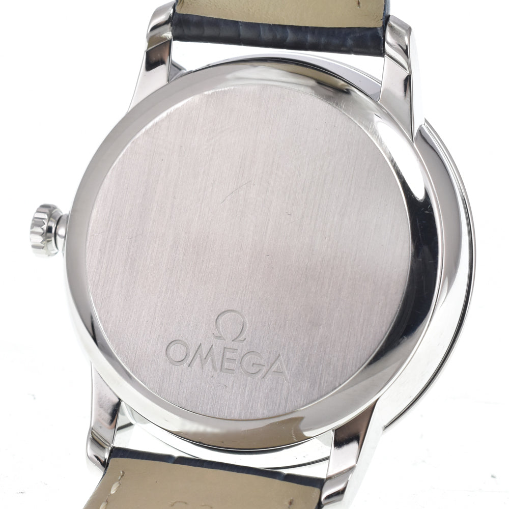with paper OMEGA De Ville 424.13.40.21.03.001 blue Dial Automatic Men's
 Watch L#151076