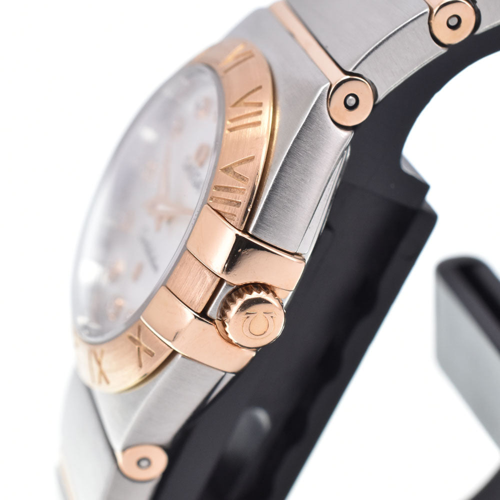 with paper OMEGA Constellation 123.20.24.60.55.003 White shell Dial Quartz Ladies
 Watch M#151077