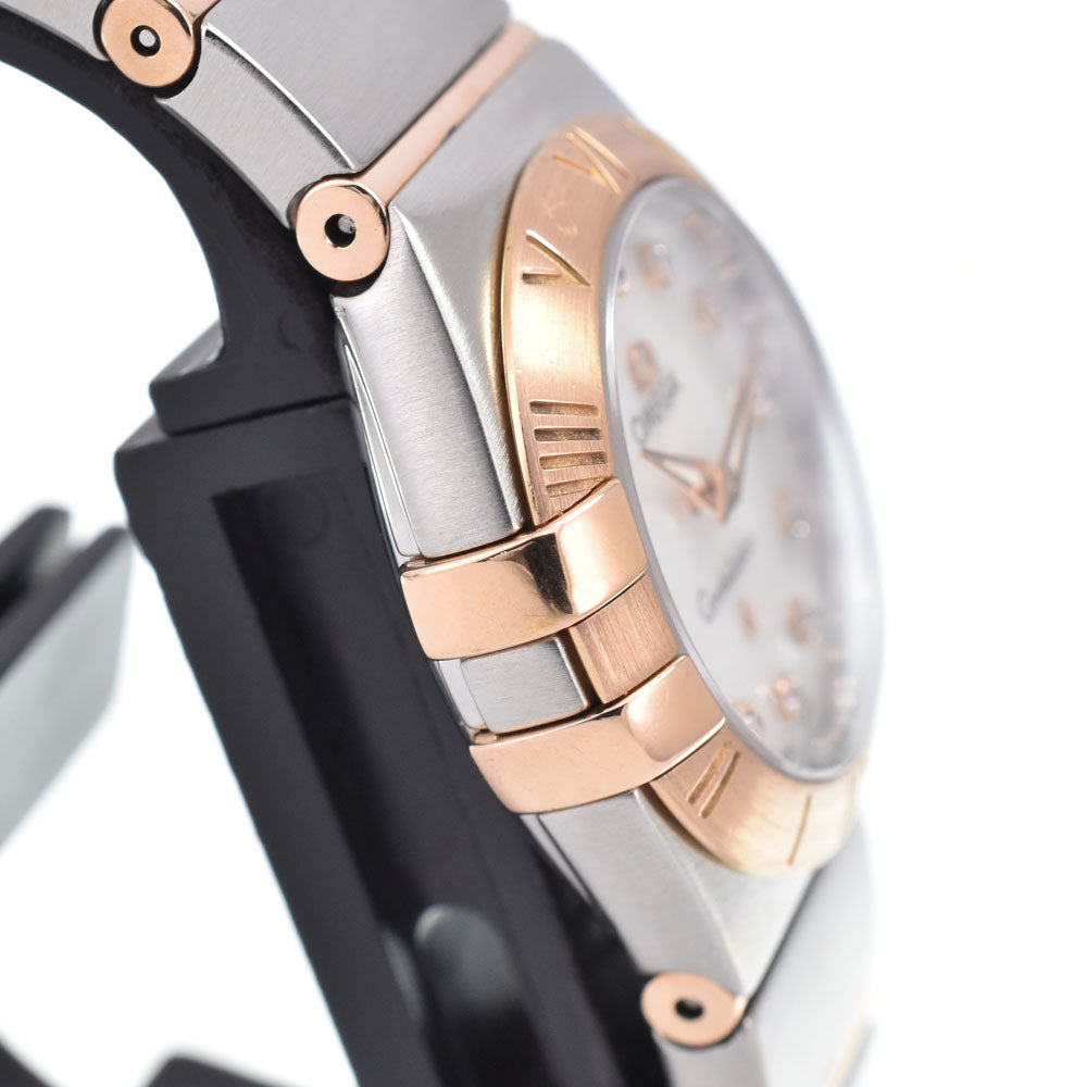 with paper OMEGA Constellation 123.20.24.60.55.003 White shell Dial Quartz Ladies
 Watch M#151077