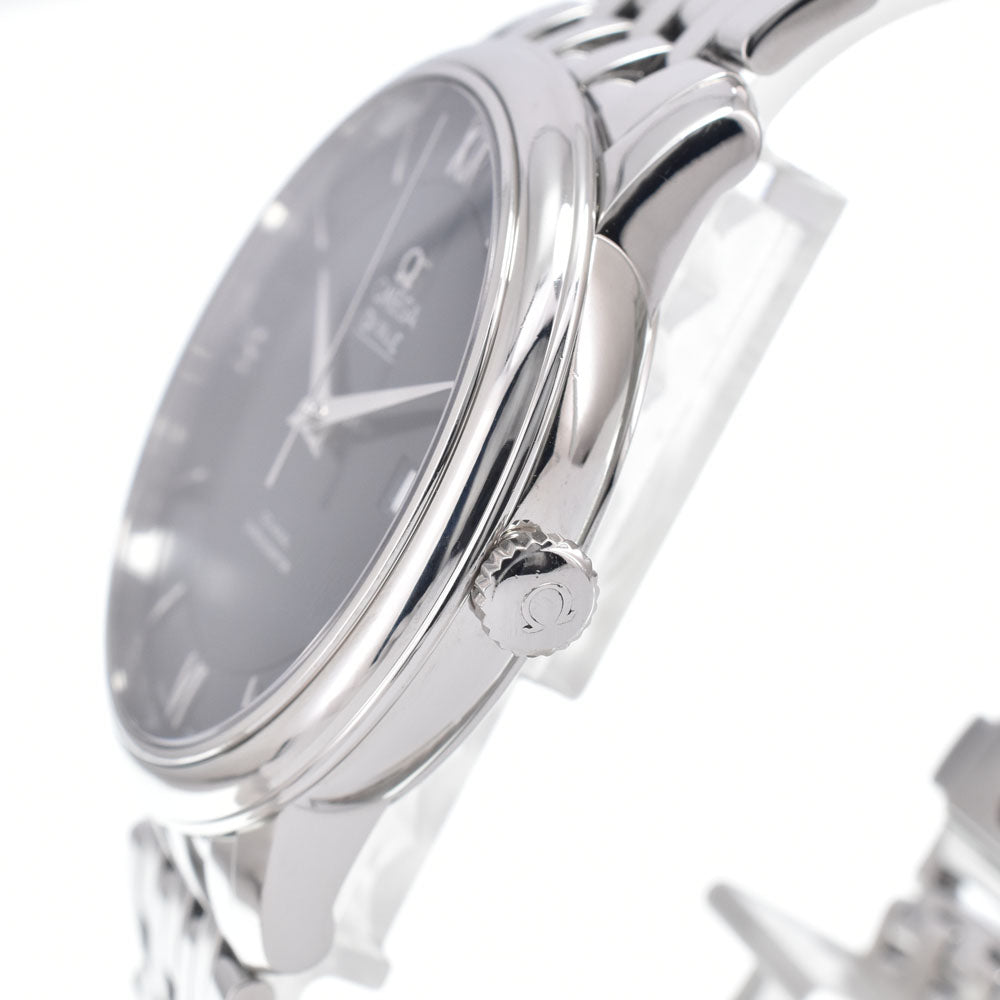 with paper OMEGA De Ville Prestige 424.10.40.20.03.001 blue Dial Automatic Men's
 Watch M#151079