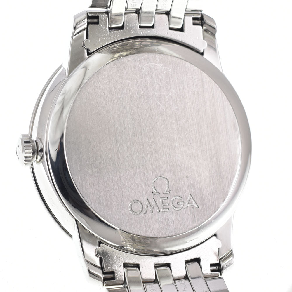 with paper OMEGA De Ville Prestige 424.10.40.20.03.001 blue Dial Automatic Men's
 Watch M#151079
