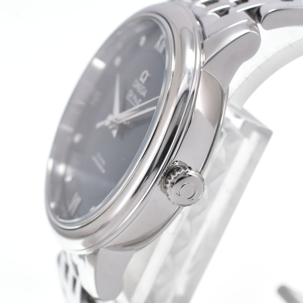 with paper OMEGA De Ville Prestige 424.10.33.20.53.001 8P diamond blue Dial Automatic Ladies
 Watch M#151082