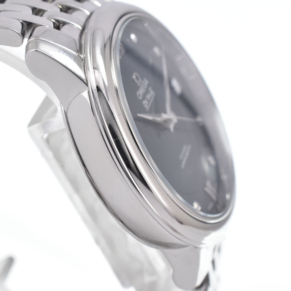 with paper OMEGA De Ville Prestige 424.10.33.20.53.001 8P diamond blue Dial Automatic Ladies
 Watch M#151082