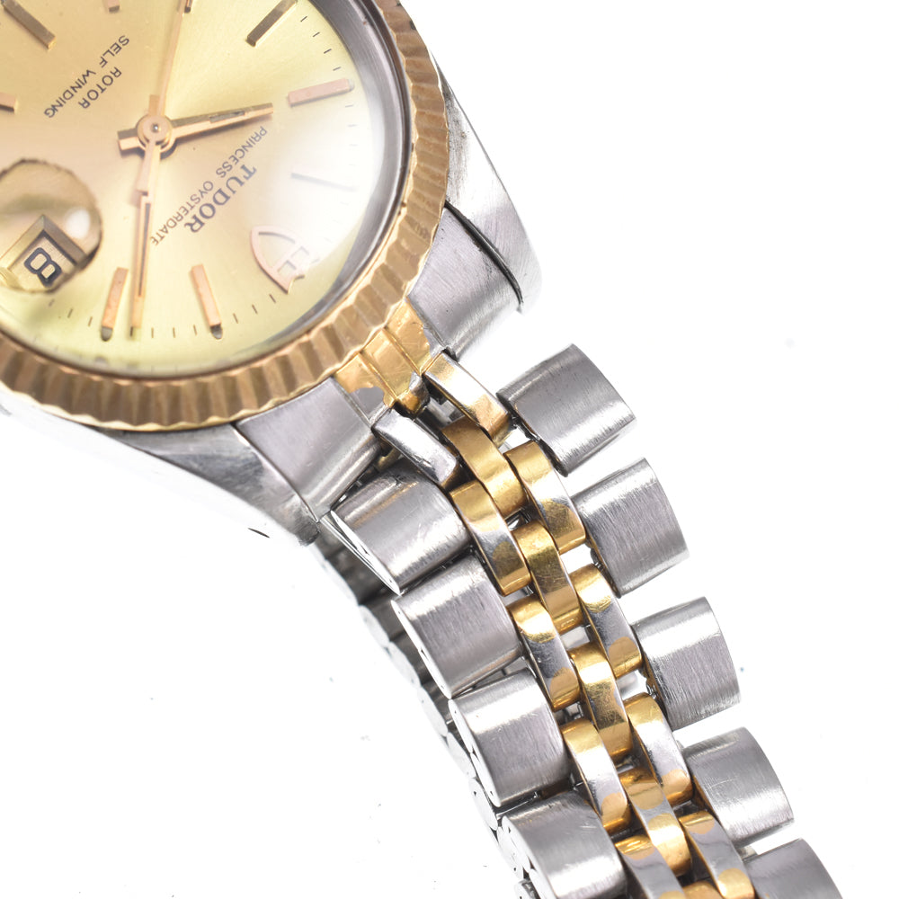 TUDOR Princess Oyster Date 92413 Cal.2671 gold Dial Automatic Ladies
 Watch N#151084