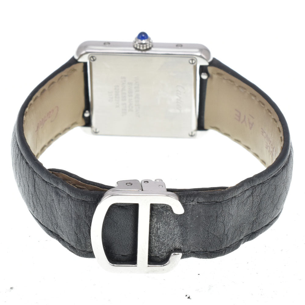 with paper CARTIER Tank solo WSTA0030 Silver Dial Quartz Ladies
 Watch M#151086