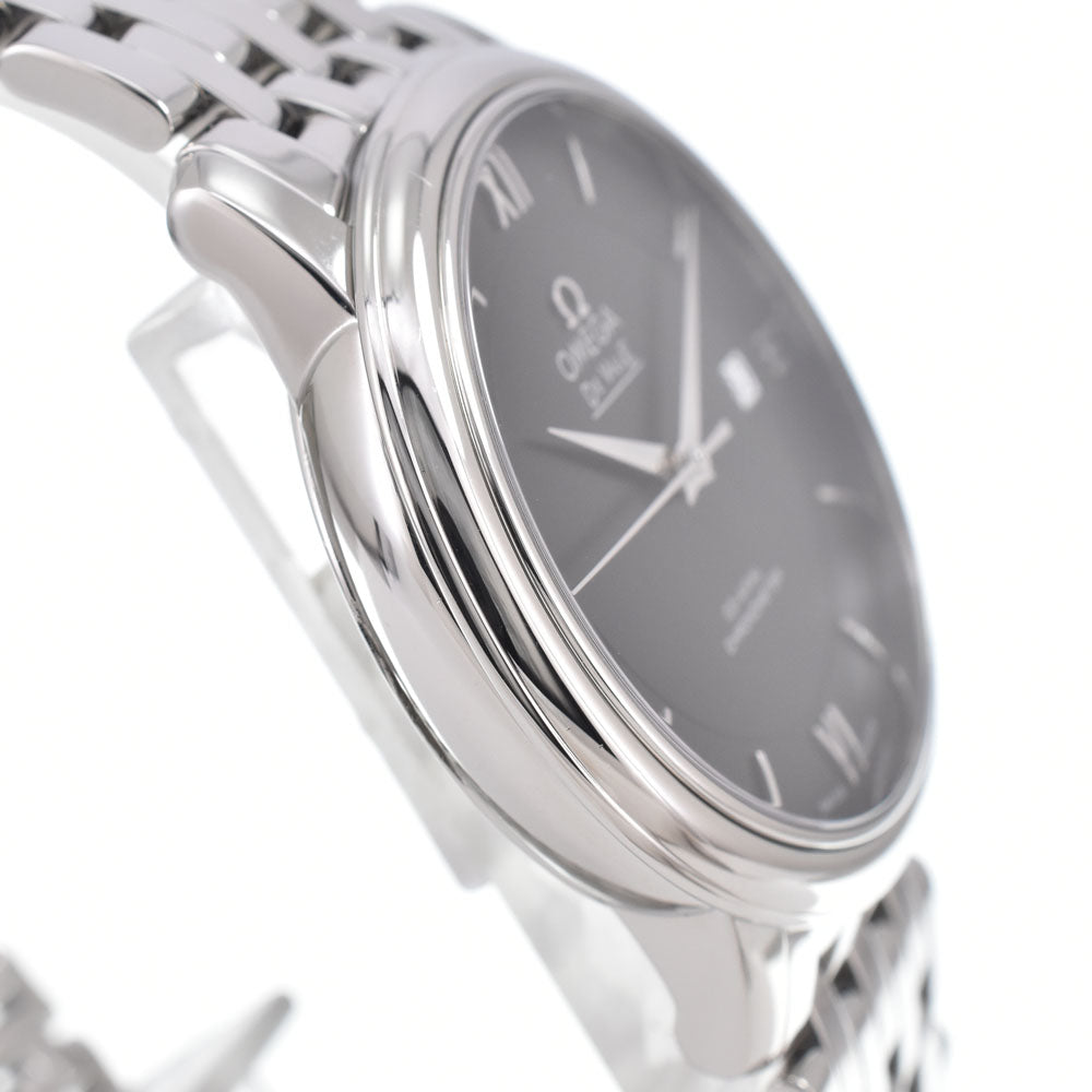 with paper OMEGA De Ville 424.10.37.20.01.001 black Dial Automatic Men's
 Watch L#151087