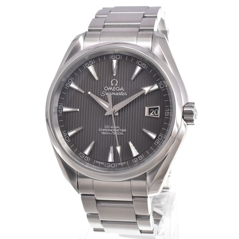 with paper OMEGA Seamaster Aqua Terra 231.10.42.21.06.001 Date gray Dial Automatic Men's
 Watch L#151088