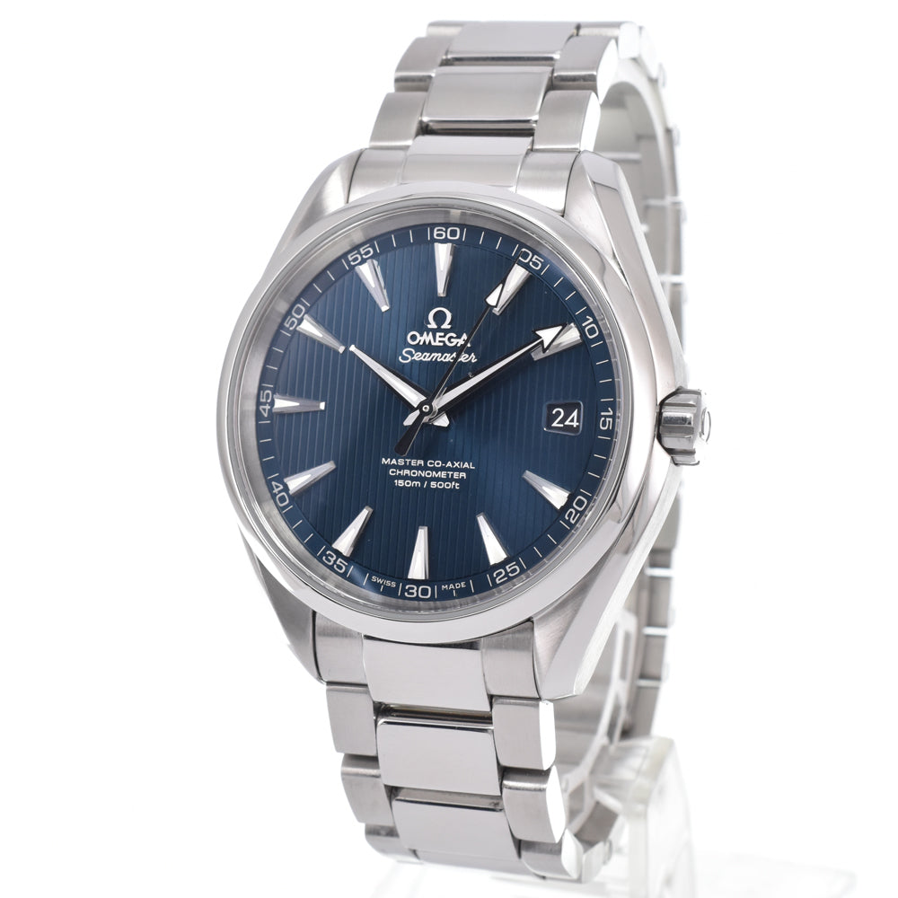 with paper OMEGA Seamaster Aqua Terra 231.10.42.21.03.003 blue Dial Automatic Men's
 Watch L#151090