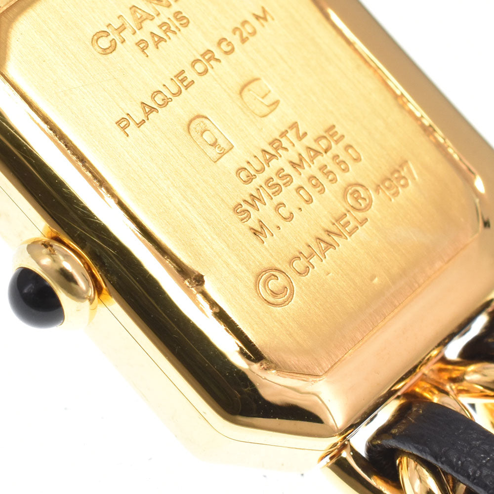CHANEL Premiere S H0001 black Dial Quartz Ladies
 Watch N#151093
